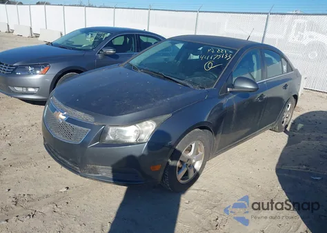 2013 Chevrolet Cruze 1Lt Auto из США, поврежденный, VIN 1G1PC5SB3D7207652
